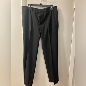 Ralph Lauren  black Slim Fit flat front dress pants with pockets  33W X 30 L